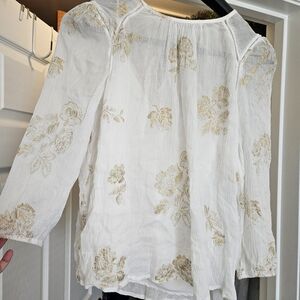 Floral Embroidered Blouse